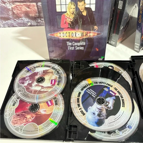 Doctor Who: The Complete Series Seasons 1-13 ( DVD 64-Disc Set ) BBC - Picture 5 of 9